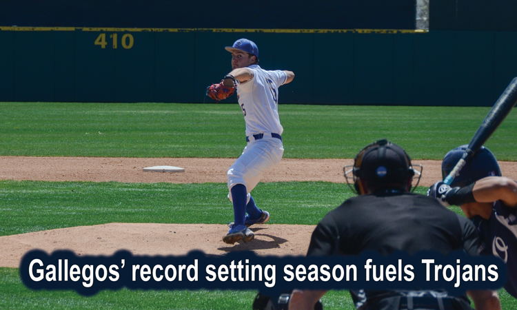 Gallegos’ record setting season fuels Trojans 