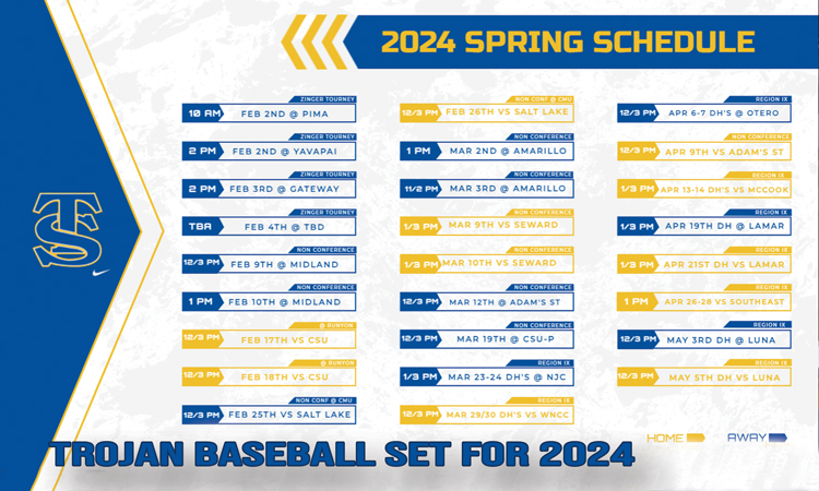 Baseball set for 2024 Season