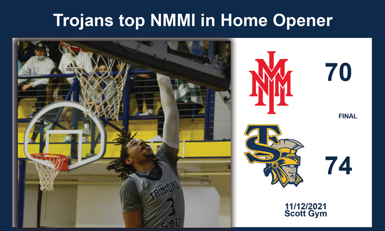 Trojans top NMMI in Home Opener