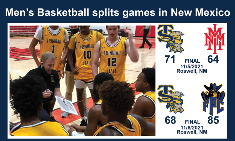Men’s Basketball splits games in New Mexico