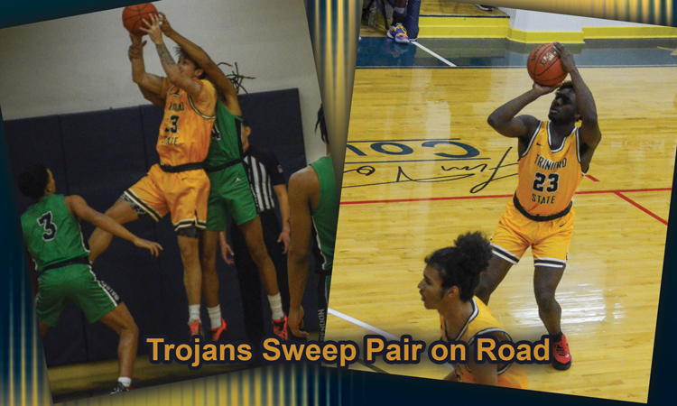 Trojans Sweep Pair on Road