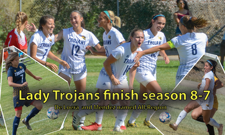 Lady Trojans finish season 8-7